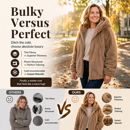 ☁️Soft & Skin-Friendly, Everyday Casual🧥 Women's Hooded Jacket – Comfortable Fabric & Relaxed Fit ✨