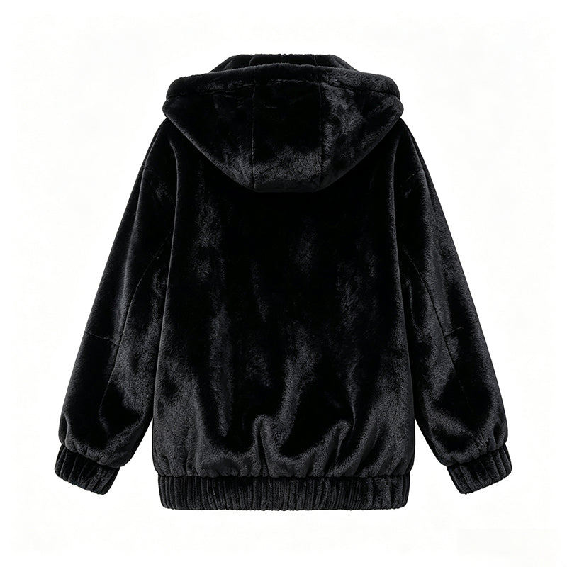 ☁️Soft & Skin-Friendly, Everyday Casual🧥 Women's Hooded Jacket – Comfortable Fabric & Relaxed Fit ✨