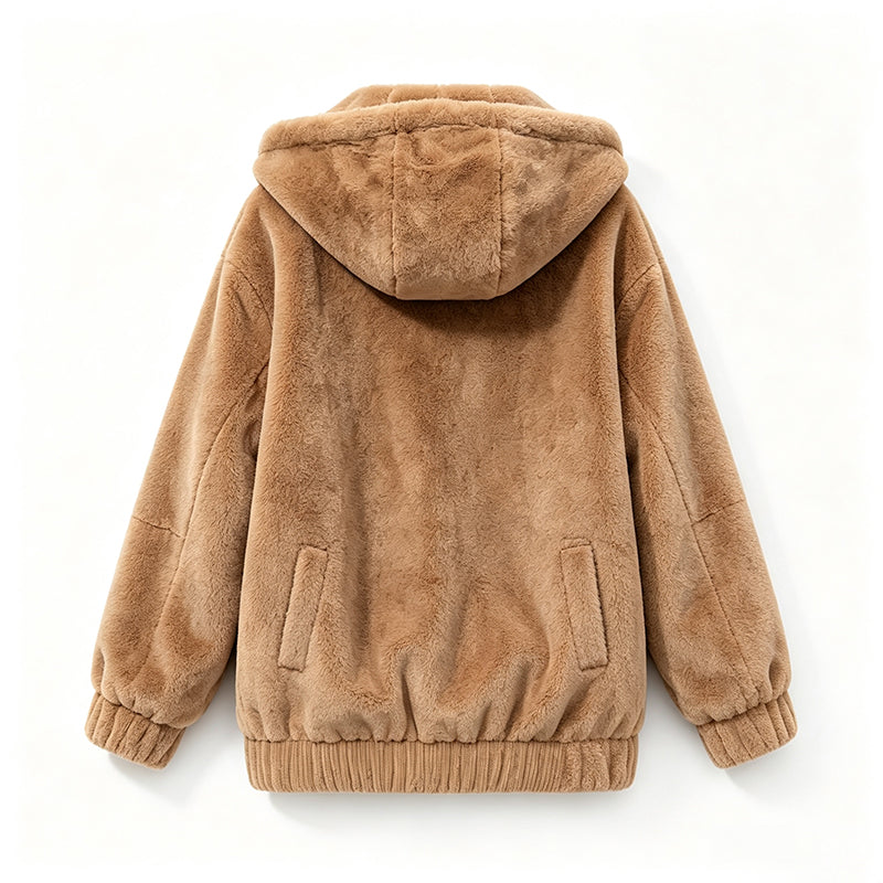 ☁️Soft & Skin-Friendly, Everyday Casual🧥 Women's Hooded Jacket – Comfortable Fabric & Relaxed Fit ✨