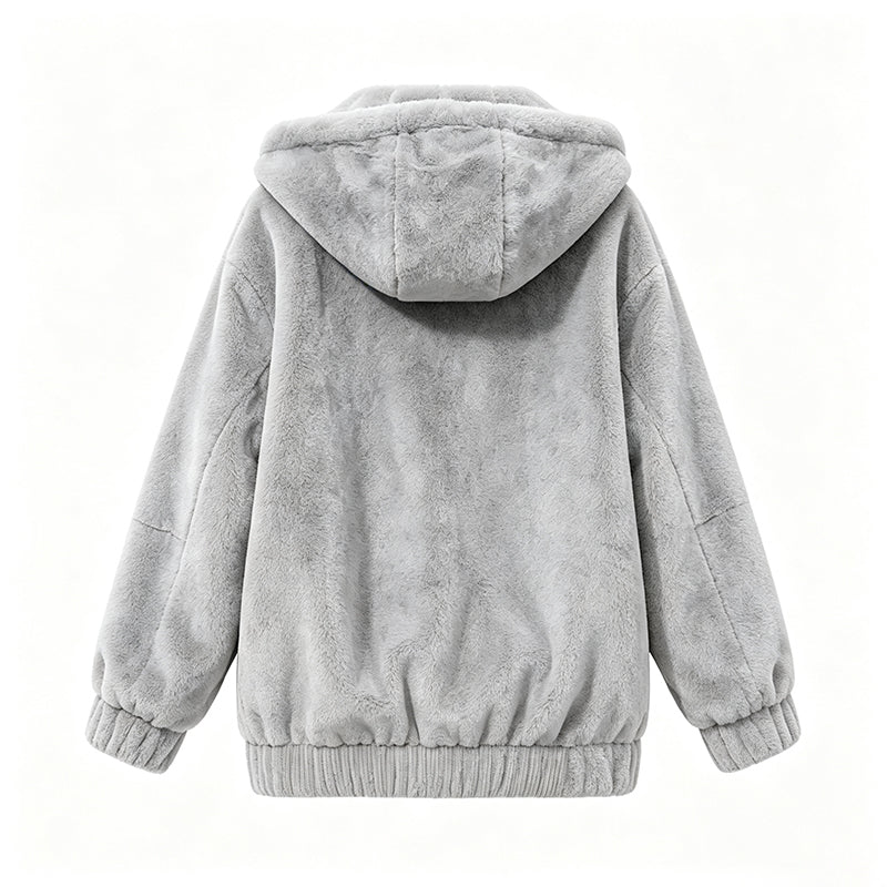 ☁️Soft & Skin-Friendly, Everyday Casual🧥 Women's Hooded Jacket – Comfortable Fabric & Relaxed Fit ✨
