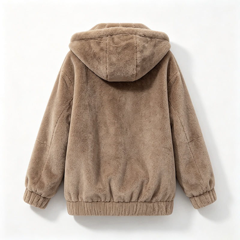 ☁️Soft & Skin-Friendly, Everyday Casual🧥 Women's Hooded Jacket – Comfortable Fabric & Relaxed Fit ✨