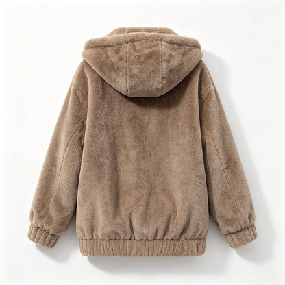 ☁️Soft & Skin-Friendly, Everyday Casual🧥 Women's Hooded Jacket – Comfortable Fabric & Relaxed Fit ✨