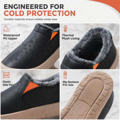 👢 Women's Winter Warm Loafers – Hidden Lift & Non-Slip Sole | Easy On/Off, Comfortable & Stylish ✨