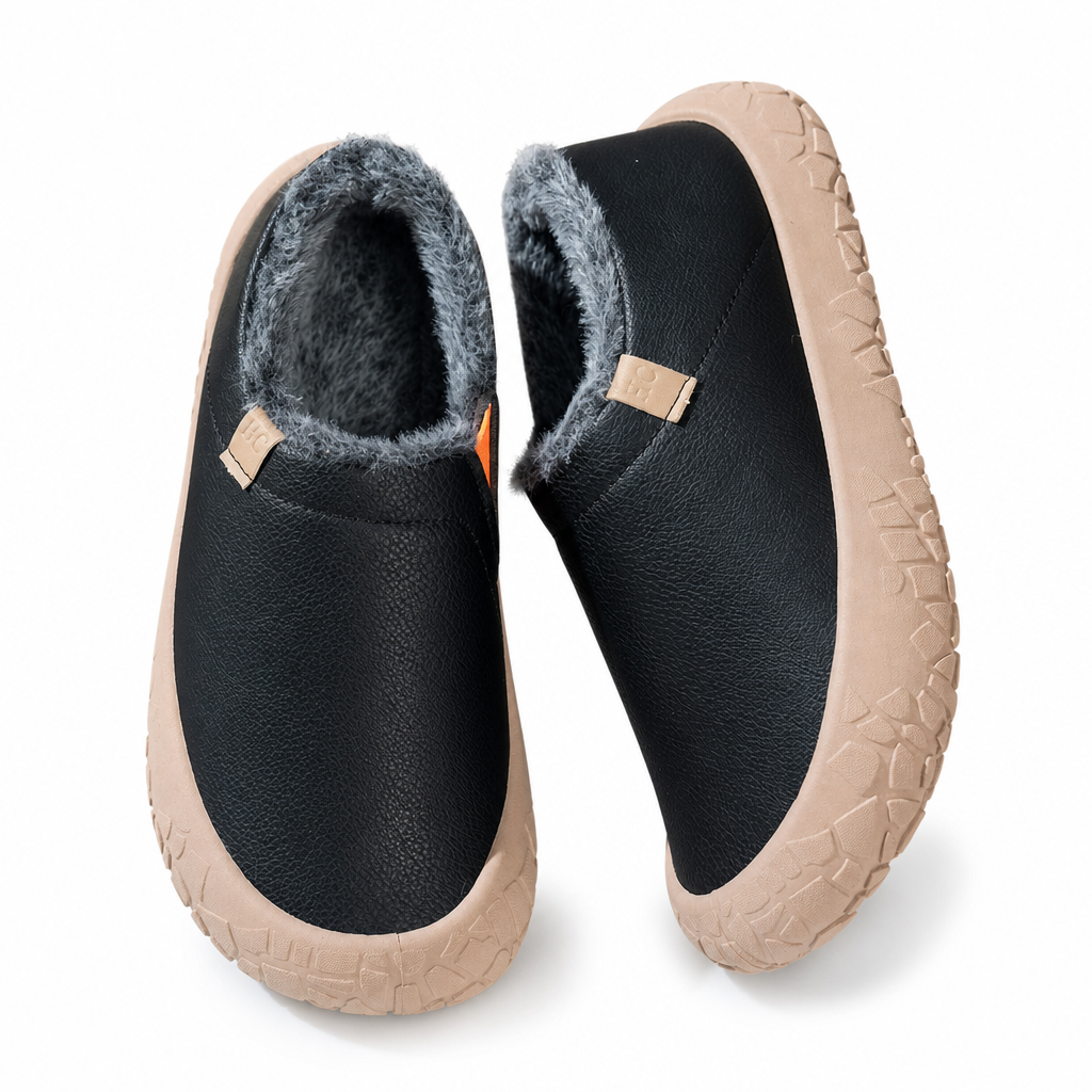 👢 Women's Winter Warm Loafers – Hidden Lift & Non-Slip Sole | Easy On/Off, Comfortable & Stylish ✨