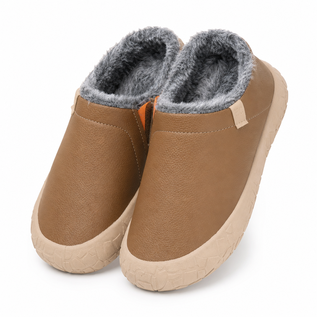 👢 Women's Winter Warm Loafers – Hidden Lift & Non-Slip Sole | Easy On/Off, Comfortable & Stylish ✨