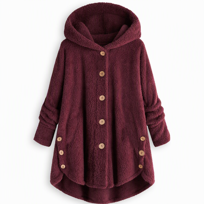 🌸Loose Plus-Size, Durable & Versatile🧥 Women's Fleece Hooded Coat – M-4XL & Six Colors | Comfortable & Long-Lasting, Easy to Style ✨