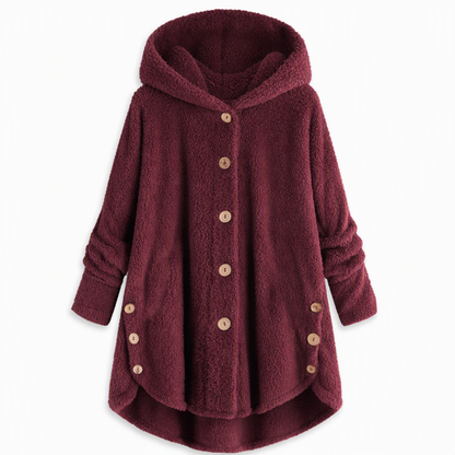 🌸Loose Plus-Size, Durable & Versatile🧥 Women's Fleece Hooded Coat – M-4XL & Six Colors | Comfortable & Long-Lasting, Easy to Style ✨
