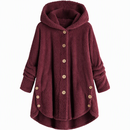 🌸Loose Plus-Size, Durable & Versatile🧥 Women's Fleece Hooded Coat – M-4XL & Six Colors | Comfortable & Long-Lasting, Easy to Style ✨