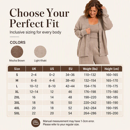 🍂 Women's 3-Piece Knit Set – Multiple Colors, Easy to Style ✨