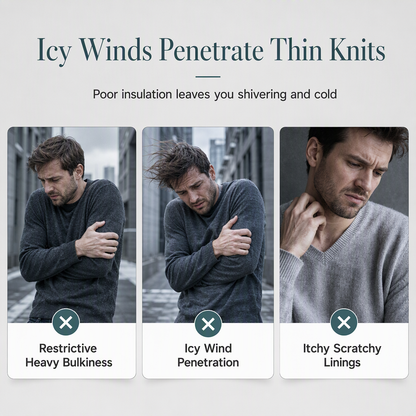 🧢Hooded & Versatile, Modern Fit👕 Men's Hooded Fleece Plaid Sweater – Classic Hood & Modern Cut | Comfortable Movement, Everyday Style ✨