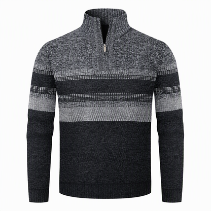 🧢Hooded & Versatile, Modern Fit👕 Men's Hooded Fleece Plaid Sweater – Classic Hood & Modern Cut | Comfortable Movement, Everyday Style ✨