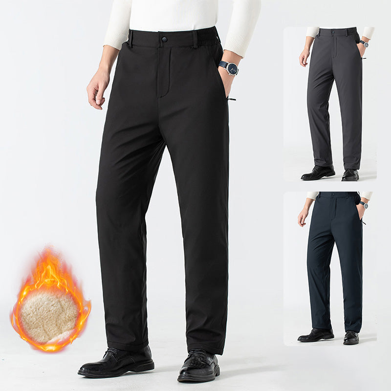 🧥Three-Layer Warmth, Graphene Knee Protection❄️ Men's Thermal Padded Pants – Heat-Locking & Knee Warmth, Lightweight Comfort ✨