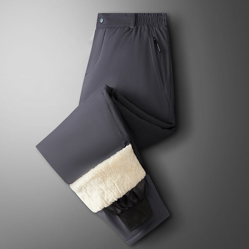 🧥Three-Layer Warmth, Graphene Knee Protection❄️ Men's Thermal Padded Pants – Heat-Locking & Knee Warmth, Lightweight Comfort ✨