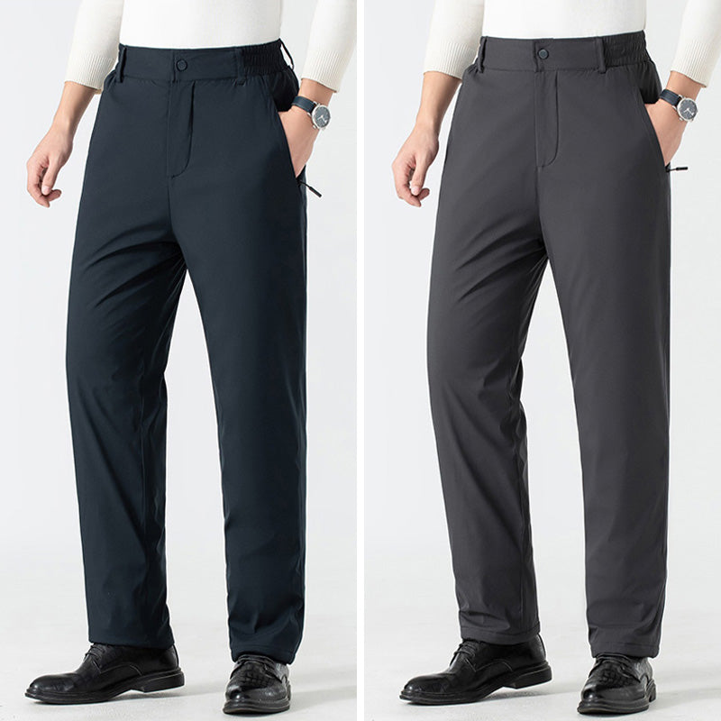 🧥Three-Layer Warmth, Graphene Knee Protection❄️ Men's Thermal Padded Pants – Heat-Locking & Knee Warmth, Lightweight Comfort ✨