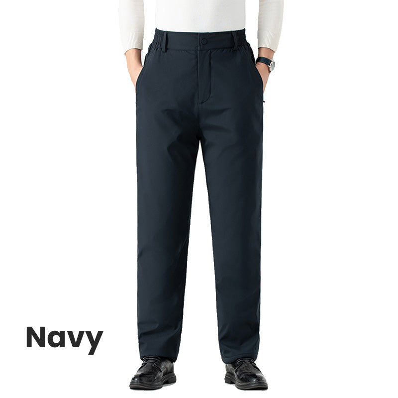 🧥Three-Layer Warmth, Graphene Knee Protection❄️ Men's Thermal Padded Pants – Heat-Locking & Knee Warmth, Lightweight Comfort ✨