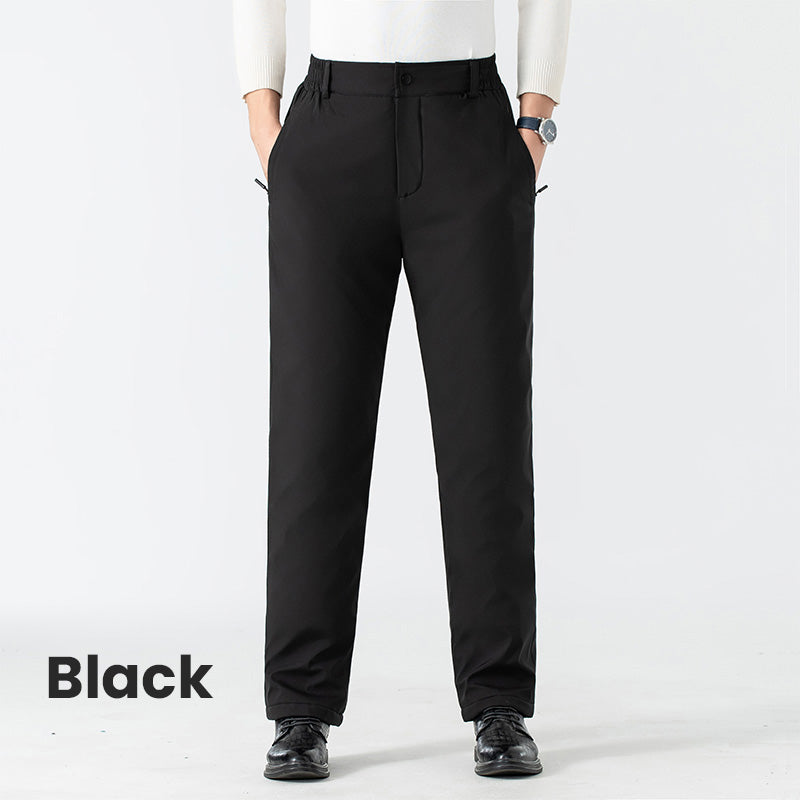 🧥Three-Layer Warmth, Graphene Knee Protection❄️ Men's Thermal Padded Pants – Heat-Locking & Knee Warmth, Lightweight Comfort ✨