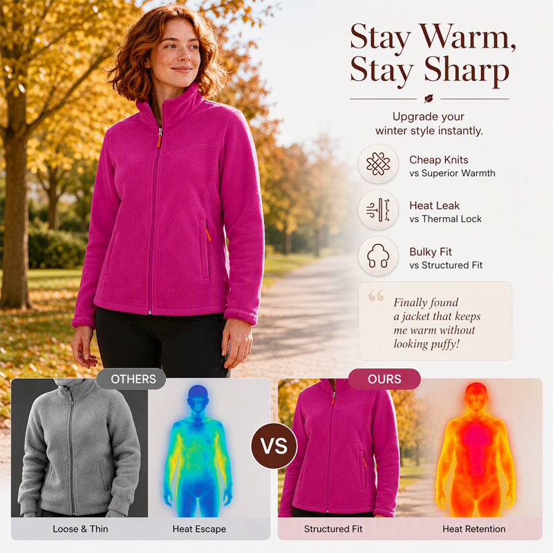 ☁️Soft & Cozy, Lightweight Casual🧥 Women's Winter Thermal Jacket – Skin-Friendly & Easy to Style ✨