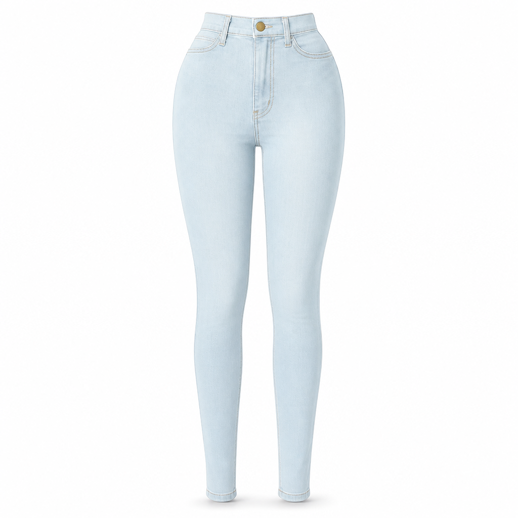👖High-Waist Sculpting, Slim & Flattering✨ Women's High-Waist Stretch Denim Pencil Pants – Lifts Waistline & Shapes Curves ✨