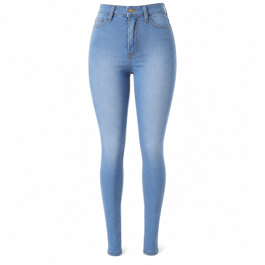 👖High-Waist Sculpting, Slim & Flattering✨ Women's High-Waist Stretch Denim Pencil Pants – Lifts Waistline & Shapes Curves ✨