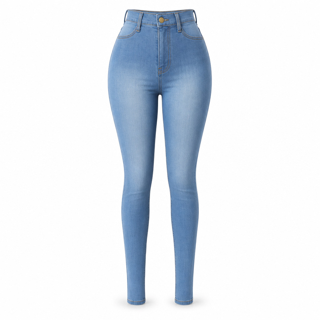 👖High-Waist Sculpting, Slim & Flattering✨ Women's High-Waist Stretch Denim Pencil Pants – Lifts Waistline & Shapes Curves ✨