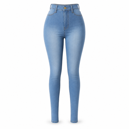 👖High-Waist Sculpting, Slim & Flattering✨ Women's High-Waist Stretch Denim Pencil Pants – Lifts Waistline & Shapes Curves ✨