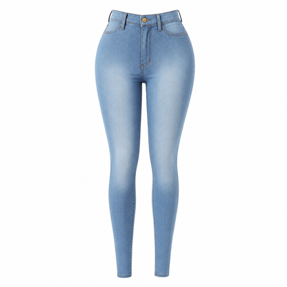 👖High-Waist Sculpting, Slim & Flattering✨ Women's High-Waist Stretch Denim Pencil Pants – Lifts Waistline & Shapes Curves ✨