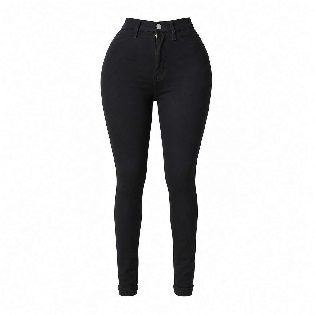 👖High-Waist Sculpting, Slim & Flattering✨ Women's High-Waist Stretch Denim Pencil Pants – Lifts Waistline & Shapes Curves ✨