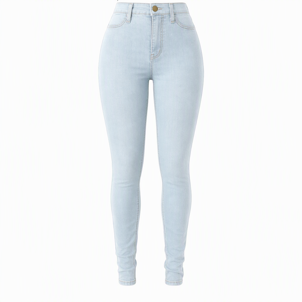 👖High-Waist Sculpting, Slim & Flattering✨ Women's High-Waist Stretch Denim Pencil Pants – Lifts Waistline & Shapes Curves ✨