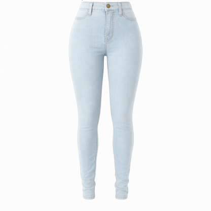 👖High-Waist Sculpting, Slim & Flattering✨ Women's High-Waist Stretch Denim Pencil Pants – Lifts Waistline & Shapes Curves ✨
