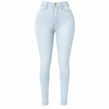 👖High-Waist Sculpting, Slim & Flattering✨ Women's High-Waist Stretch Denim Pencil Pants – Lifts Waistline & Shapes Curves ✨