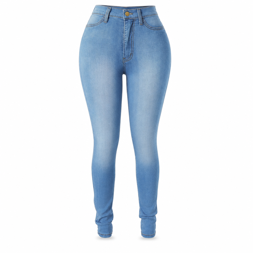 👖High-Waist Sculpting, Slim & Flattering✨ Women's High-Waist Stretch Denim Pencil Pants – Lifts Waistline & Shapes Curves ✨
