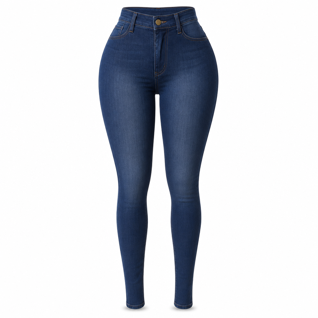 👖High-Waist Sculpting, Slim & Flattering✨ Women's High-Waist Stretch Denim Pencil Pants – Lifts Waistline & Shapes Curves ✨
