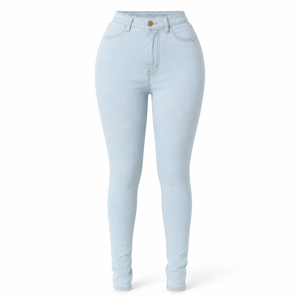 👖High-Waist Sculpting, Slim & Flattering✨ Women's High-Waist Stretch Denim Pencil Pants – Lifts Waistline & Shapes Curves ✨