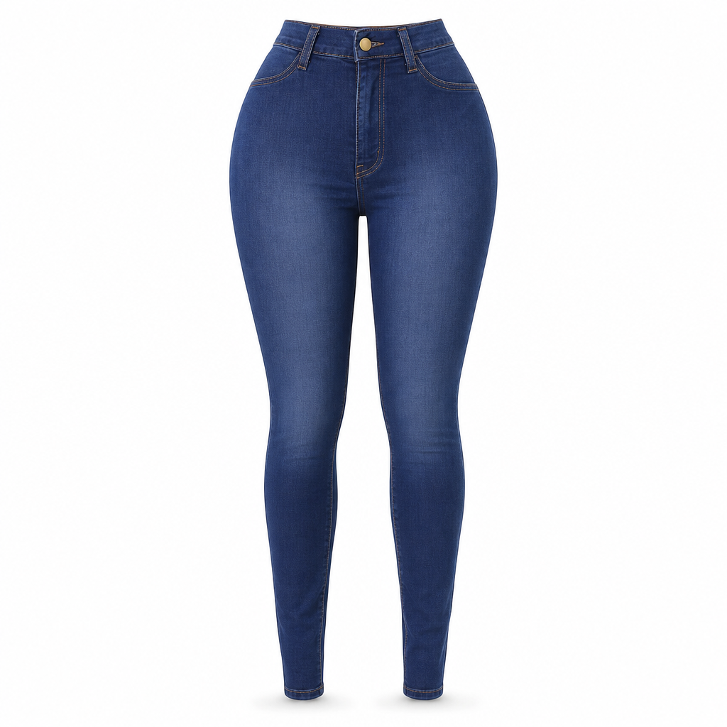 👖High-Waist Sculpting, Slim & Flattering✨ Women's High-Waist Stretch Denim Pencil Pants – Lifts Waistline & Shapes Curves ✨