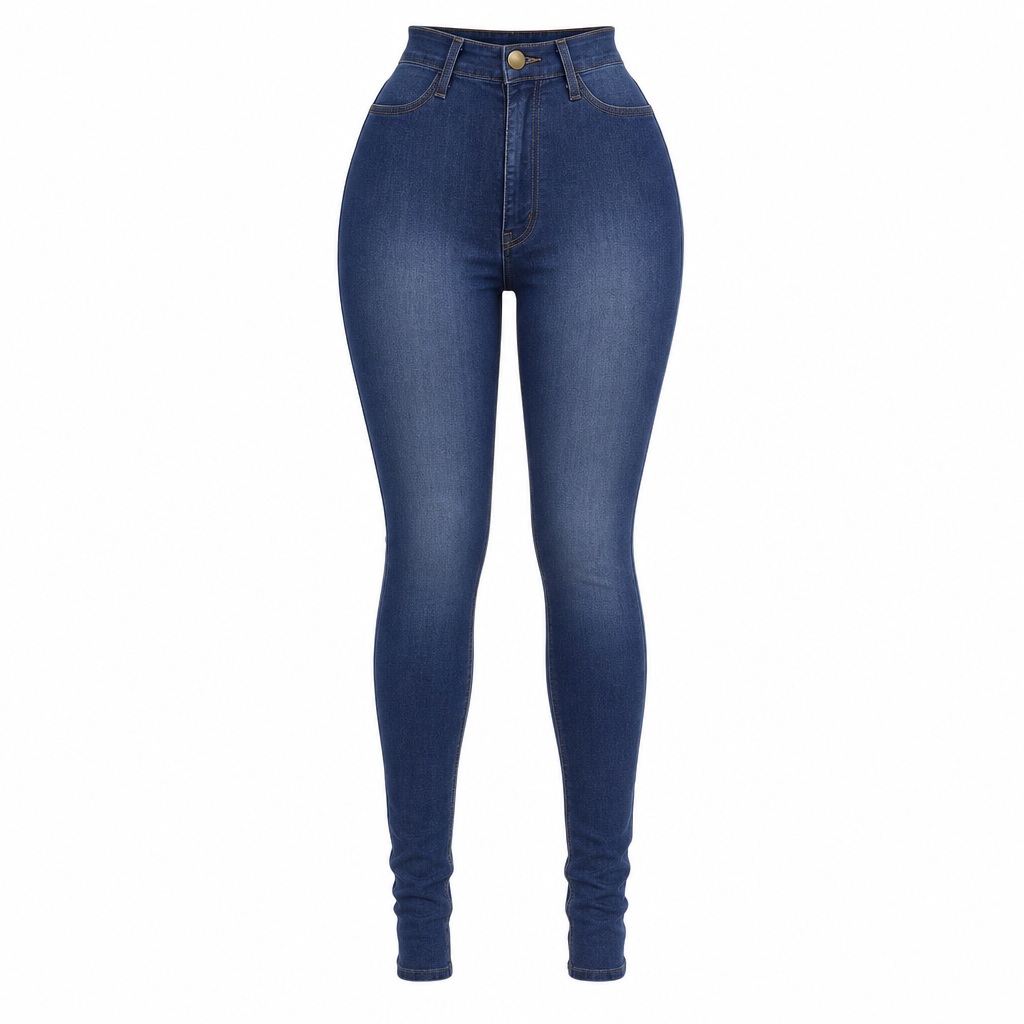👖High-Waist Sculpting, Slim & Flattering✨ Women's High-Waist Stretch Denim Pencil Pants – Lifts Waistline & Shapes Curves ✨