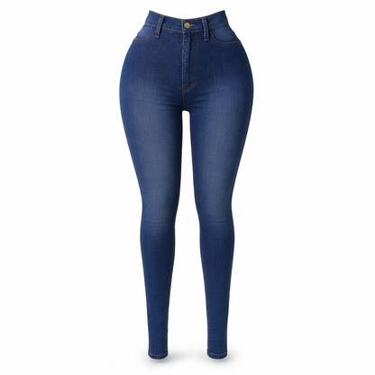 👖High-Waist Sculpting, Slim & Flattering✨ Women's High-Waist Stretch Denim Pencil Pants – Lifts Waistline & Shapes Curves ✨
