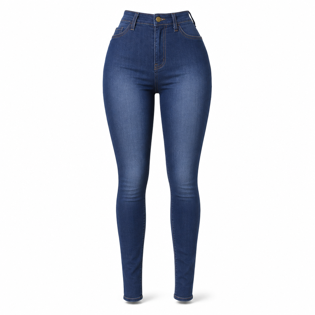 👖High-Waist Sculpting, Slim & Flattering✨ Women's High-Waist Stretch Denim Pencil Pants – Lifts Waistline & Shapes Curves ✨