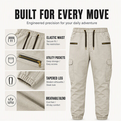 👖Slim Fit, Casual & Versatile✨ Men's Slim Fit Cargo Pants – Tailored Cut & Casual Style, Easy to Match ✨