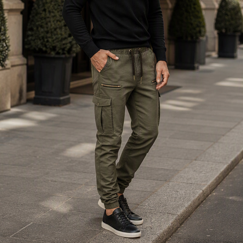 👖Slim Fit, Casual & Versatile✨ Men's Slim Fit Cargo Pants – Tailored Cut & Casual Style, Easy to Match ✨