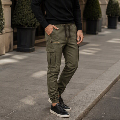 👖Slim Fit, Casual & Versatile✨ Men's Slim Fit Cargo Pants – Tailored Cut & Casual Style, Easy to Match ✨