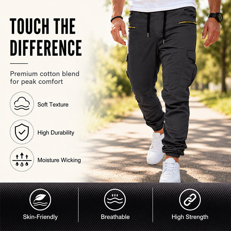 👖Slim Fit, Casual & Versatile✨ Men's Slim Fit Cargo Pants – Tailored Cut & Casual Style, Easy to Match ✨
