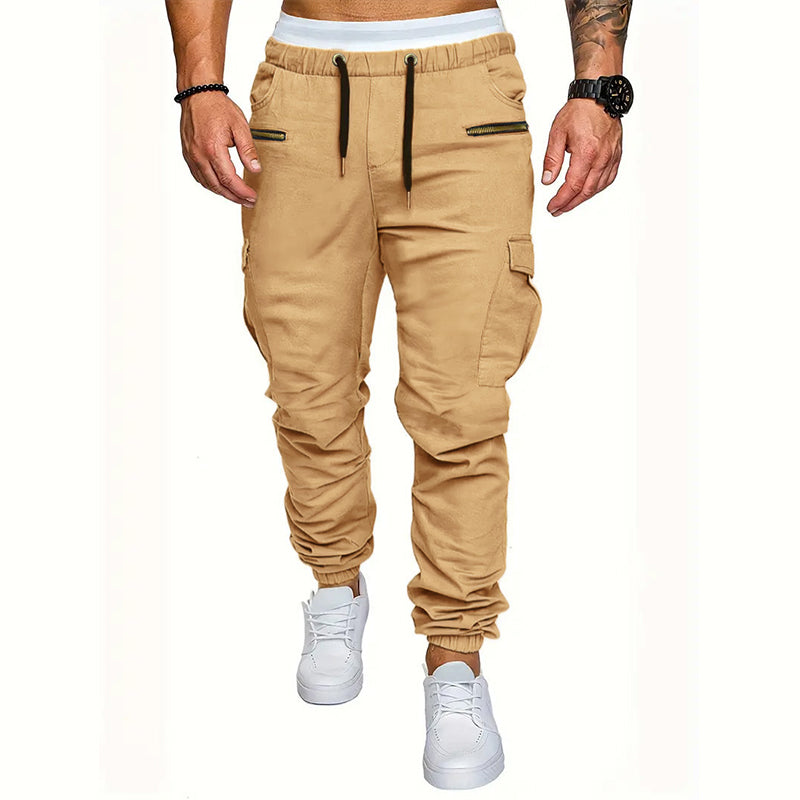 👖Slim Fit, Casual & Versatile✨ Men's Slim Fit Cargo Pants – Tailored Cut & Casual Style, Easy to Match ✨