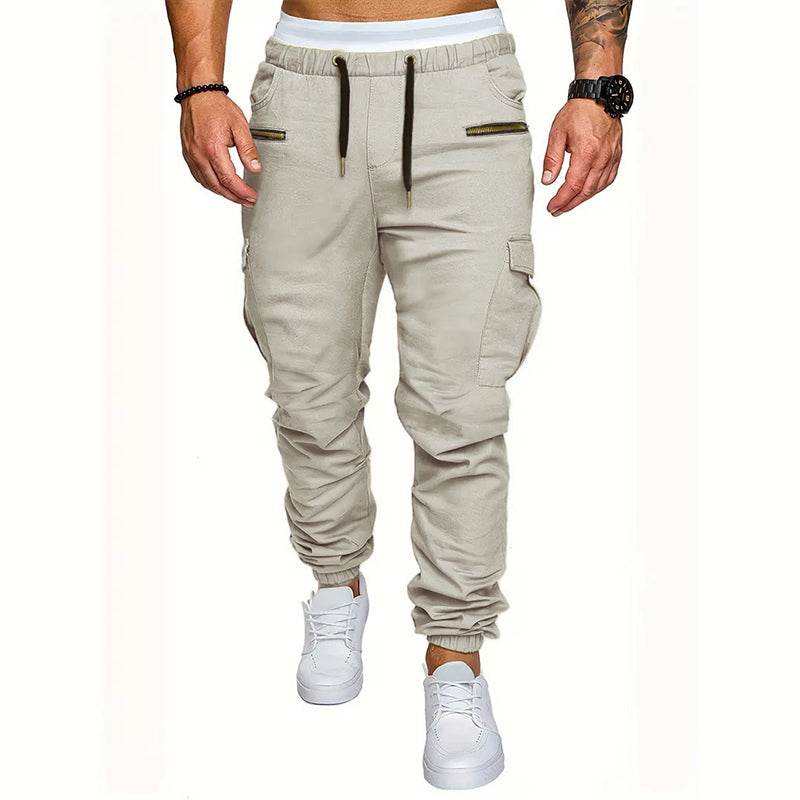 👖Slim Fit, Casual & Versatile✨ Men's Slim Fit Cargo Pants – Tailored Cut & Casual Style, Easy to Match ✨