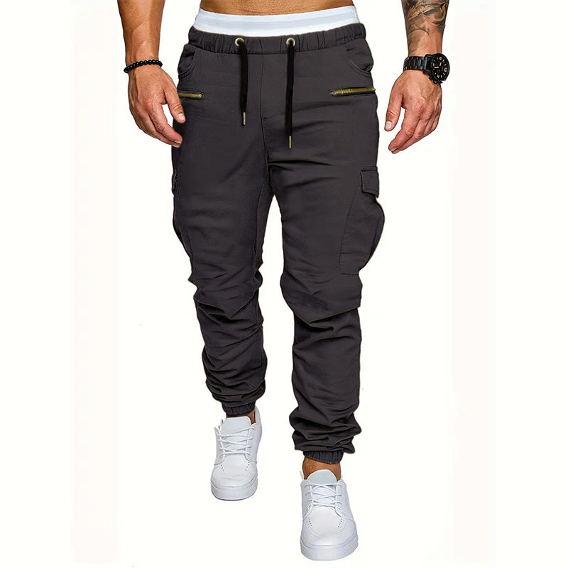 👖Slim Fit, Casual & Versatile✨ Men's Slim Fit Cargo Pants – Tailored Cut & Casual Style, Easy to Match ✨