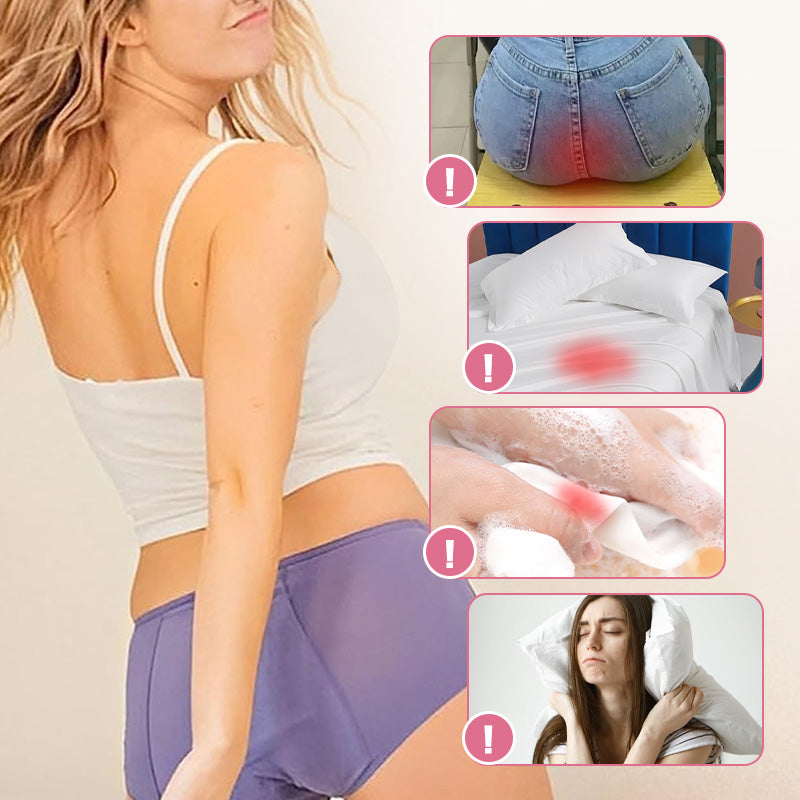 ☁️Breathable Comfort, Seamless Daily Wear✨ Women's High Waist Leak Proof Panties – Breathable Fabric & Soft Skin-Friendly ✨