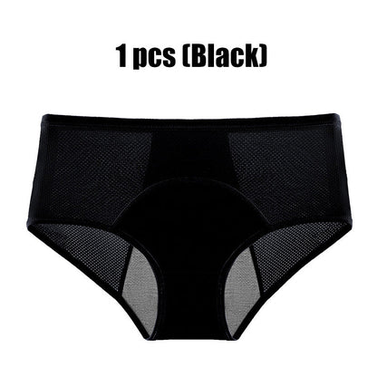 ☁️Breathable Comfort, Seamless Daily Wear✨ Women's High Waist Leak Proof Panties – Breathable Fabric & Soft Skin-Friendly ✨