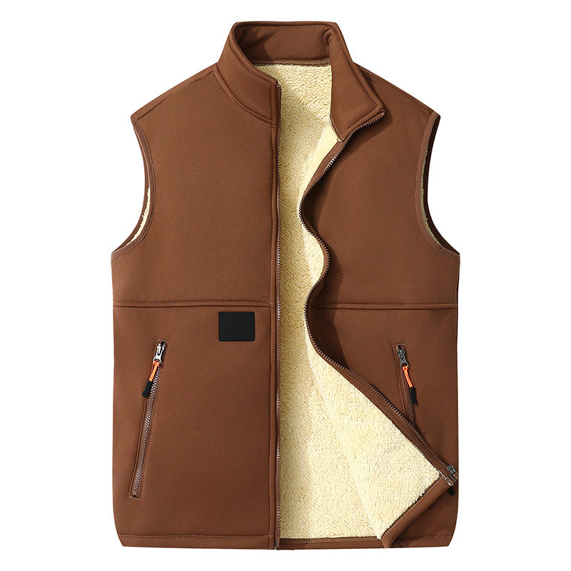 ✨Minimalist & Versatile, Stylish Stand Collar🧥 Women's Winter Thermal Stand Collar Vest – Easy to Style, Everyday Chic ✨