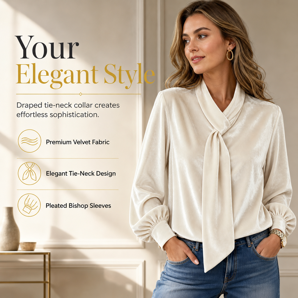 🎨Multi-Color & Multi-Size, Versatile Elegance👚 Women's Velvet Long Sleeve T-Shirt – 6 Colors & S-3XL ✨