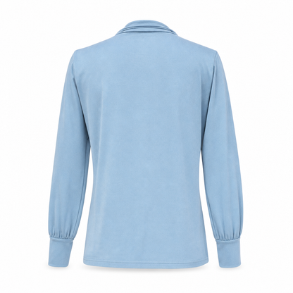 🎨Multi-Color & Multi-Size, Versatile Elegance👚 Women's Velvet Long Sleeve T-Shirt – 6 Colors & S-3XL ✨