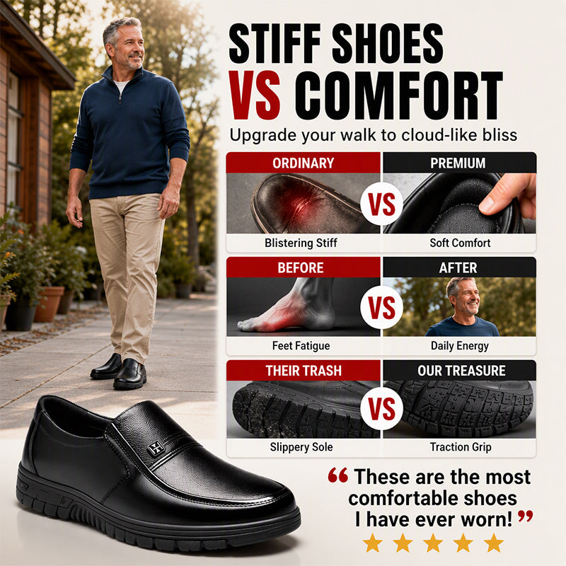 👟Breathable & Anti-Slip, All-Day Comfort | Men's Casual Lightweight Slip-On Shoes ✨